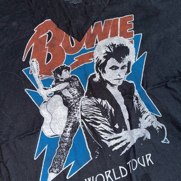 Bravado DAVID BOWIE DISTRESSED BAND TEE - Picture 2 of 9